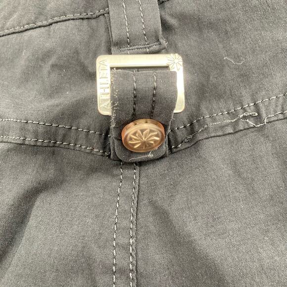 Athleta Dipper Hiking Bermuda Black Nylon Stretch Shorts Women’s 16 - Picture 9 of 16